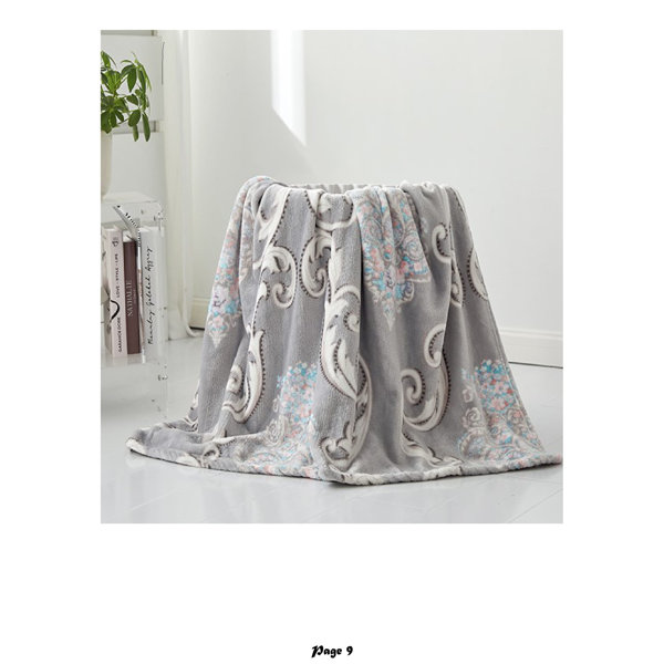 Rosdorf Park Kempton Throw Blanket Wayfair.co.uk